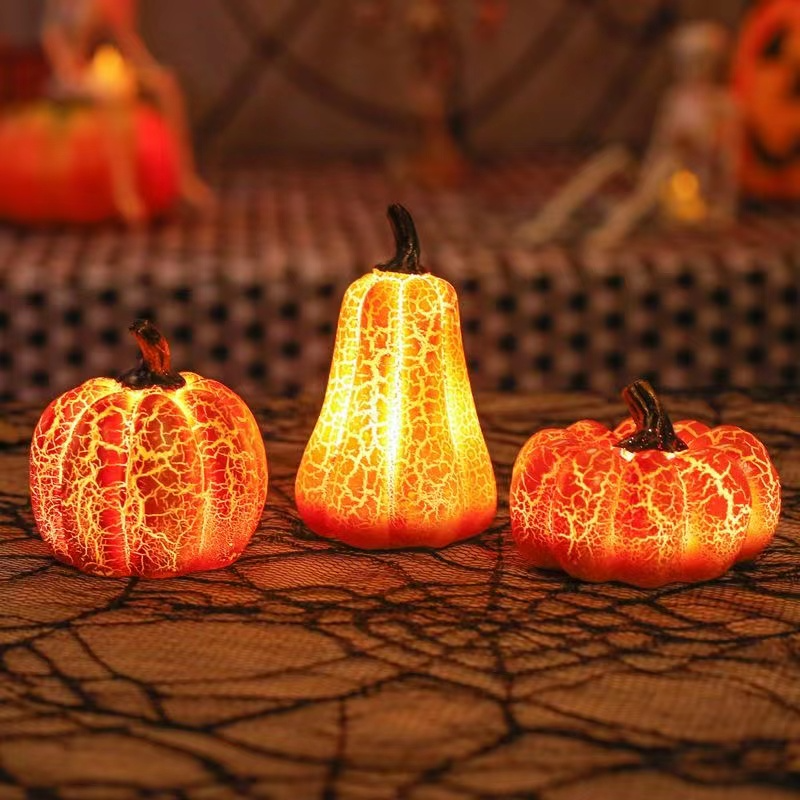 Spooky Light Up Pumpkin Decor 